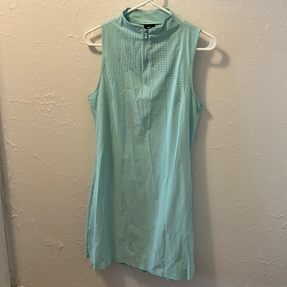 Light Blue Sleeveless Nike Golf Dress